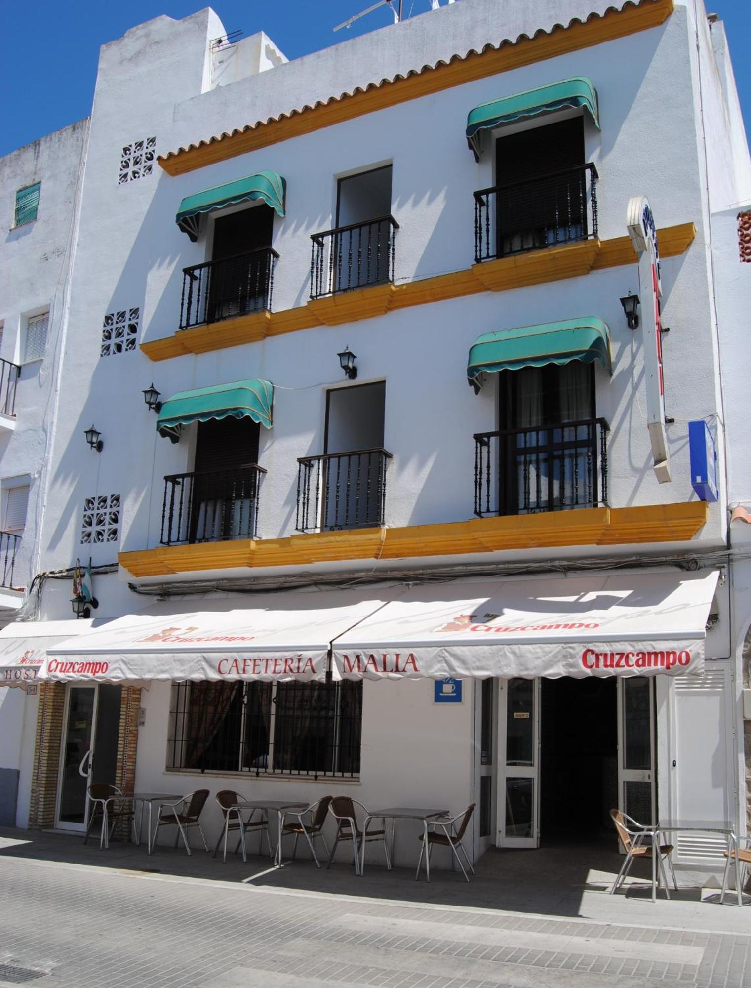Hostal Malia Conil De La Frontera Buitenkant foto